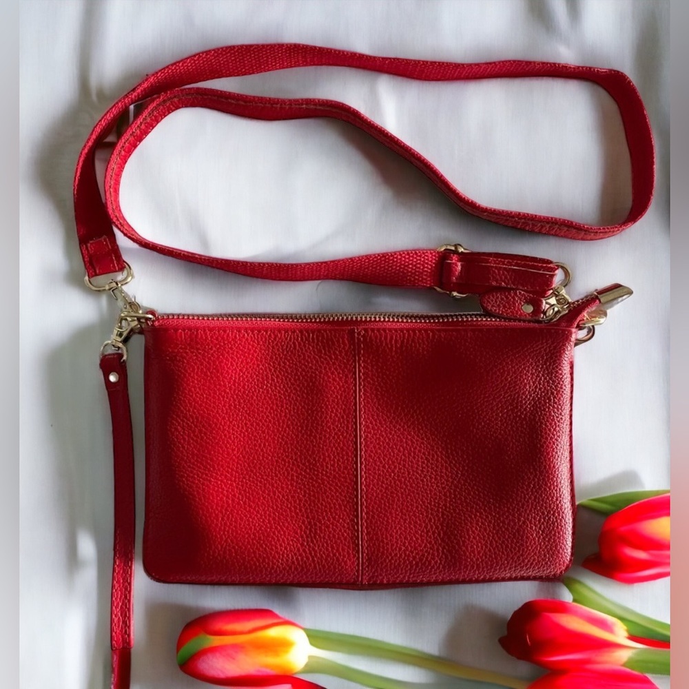 Cute Red Crossbody/wristlet